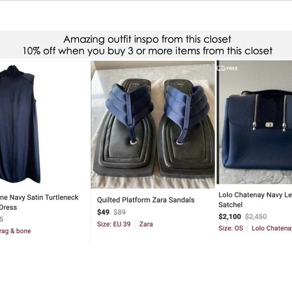 Quilted Platform Zara Sandals - Picture 9 of 9